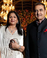 Praful Patel with his wife