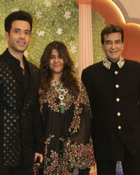 Tusshar Kapoor, Ekta Kapoor anf Jeetendra