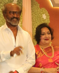 Rajinikanth and Latha Rajinikanth