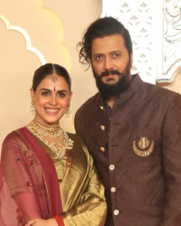 Genelia D'Souza and Riteish Deshmukh