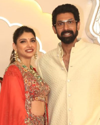 Miheeka and Rana Daggubati