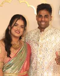 Devisha Shetty and SuryaKumar Yadav