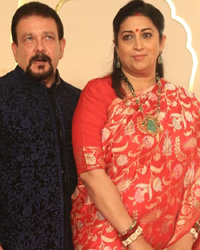 Zubin and Smriti Irani