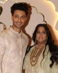 Aayush Sharma and Arpita Khan