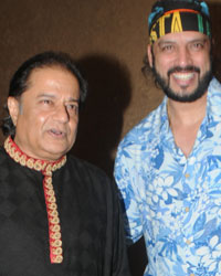 Anup Jalota with Rajeev Mahavir