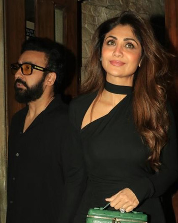 Raj Kundra and Shilpa Shetty