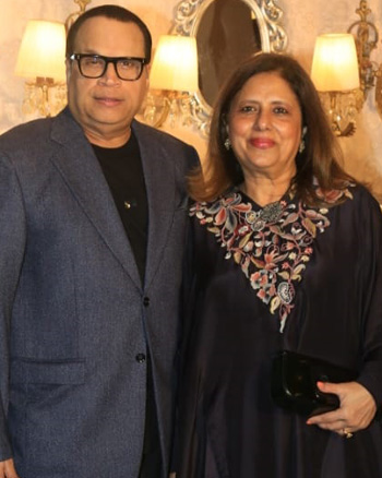 Ramesh Taurani and Varsha Taurani