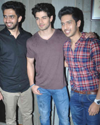 Amol Malik, Sooraj Pancholi and Armaan Malik