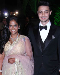 Arpita Khan and Aayush Sharma