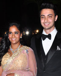 Arpita Khan and Aayush Sharma