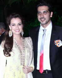 Dia Mirza and Zayed Khan