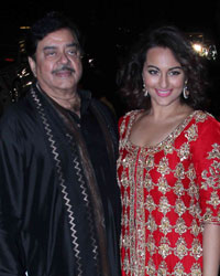 Shatrughan Sinha, Sonakshi Sinha and Luv Sinha