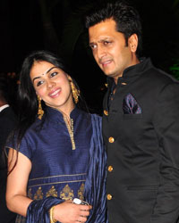 Genelia D'Souza and Ritesh Deshmukh