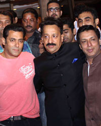 Salman Khan, Baba Siddiqui and Madhur Bhandarkar