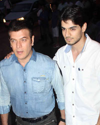 Aditya Pancholi and Suraj Pancholi