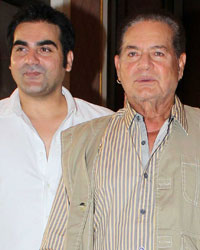 Arbaaz Khan, Salim Khan, Zeeshan Siddiqui and Baba Sidiqui