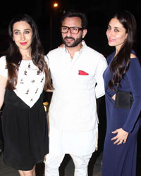 Karishma Kapoor, Saif Ali Khan and Kareena Kapoor