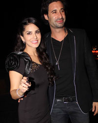 Sunny Leone and Daniel Weber