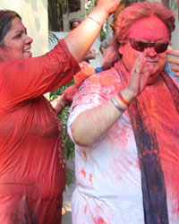 Bappi Lahiri Holi celebrations