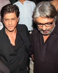 Shahrukh Khan and Sanjay Leela Bhansali