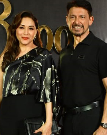 Madhuri Dixit and Shriram Madhav Nene