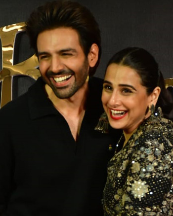 Kartik Aaryan and Vidya Balan