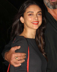 Aditi Rao and Sanjay Dutt