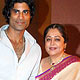 Sikander Kher and Kirron Kher