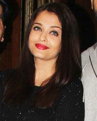 Manish Malhotra, Aishwarya Rai Bachchan and Abhishek Bachchan