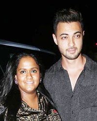 Arpita Khan and Aayush Sharma