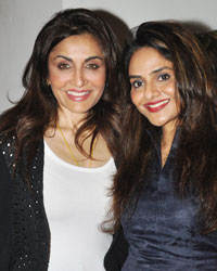 Queenie Dhodie and Madhoo Shah