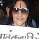 Illa Arun during the Peace March to protest the recent lasts at Kaif Azmi Park, Juhu