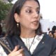 Shabana Azmi during the Peace March to protest the recent lasts at Kaif Azmi Park, Juhu