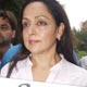 Hema Malini during the Peace March to protest the recent lasts at Kaif Azmi Park, Juhu