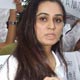 Padmini Kolhapure during the Peace March to protest the recent lasts at Kaif Azmi Park, Juhu