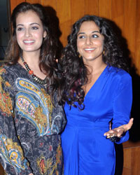 Dia Mirza and Vidya Balan