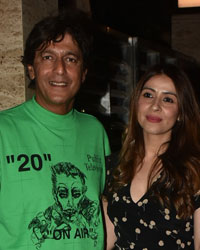 Chunky Pandey and Bhavna Pandey