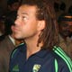 Andrew Symonds arriving for Ceat Cricket Awards