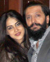 Genelia D'Souza and Ritesh Deshmukh