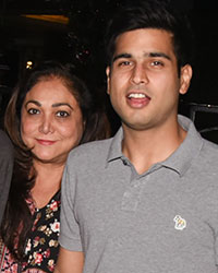 Tina Ambani with her sons Anshul and Jai Anmol