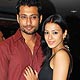 Indraneil Sengupta with wife Barkha Bisht