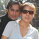 Anuj Saxena and Udita Goswami on the sets of movie chase