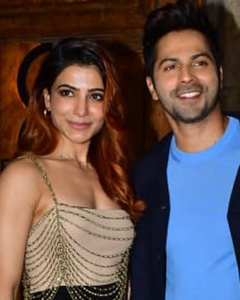 Samantha Ruth Prabhu and Varun Dhawan