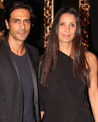 Arjun Rampal and Mehr Jessia