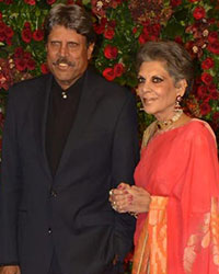 Kapil Dev and Romi