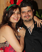 Dabboo Ratnani with wife Manisha Ratnani