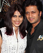 Genelia D'Souza and Riteish Deshmukh