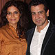 Neelam and Ronit Roy