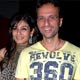 Raveena wiith her husband