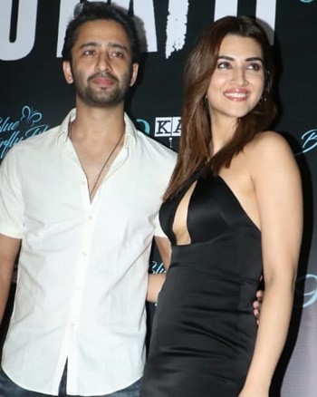 Shaheer Sheikh and Kriti Sanon